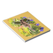 Rosette Succulent bezoekers Notitieblok (Schuin)