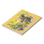 Rosette Succulent bezoekers Notitieblok (Linkerzijde)