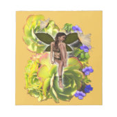 Rosette Succulent bezoekers Notitieblok (Voorkant)