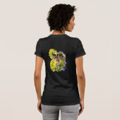 Rosette Succulent bezoekers T-shirt (Achterkant volledig)