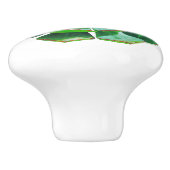 Rosette Succulent Ceramic Knob Keramische Knop (Zijkant)