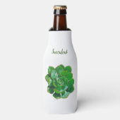 Rosette Succulents Bottle Cooler (Fles Voorkant)
