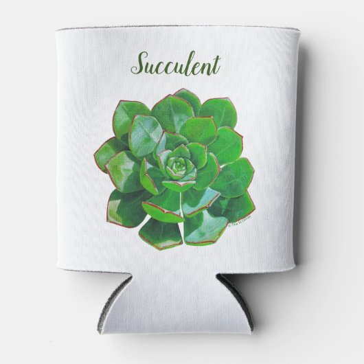 Rosette Succulents Koelbox Blikjeskoeler (Voorkant)