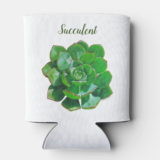 Rosette Succulents Koelbox Blikjeskoeler (Achterkant)