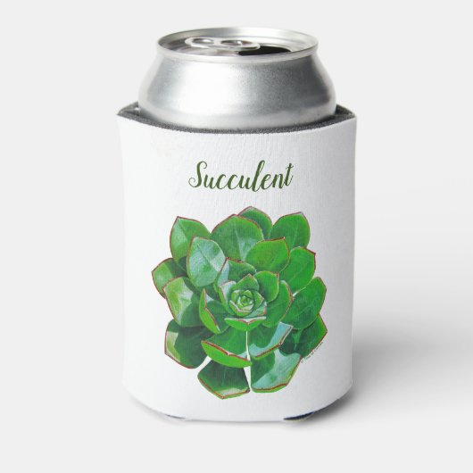 Rosette Succulents Koelbox Blikjeskoeler (Blikje Achterkant)