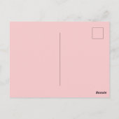 Rosette Succulents Post Kaart (Achterkant)