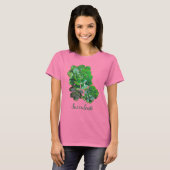 Rosette Succulents Women's Topjes T-shirt (Voorkant volledig)