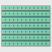 Rosette Succulents Wrapping Paper Cadeaupapier (Vlak)