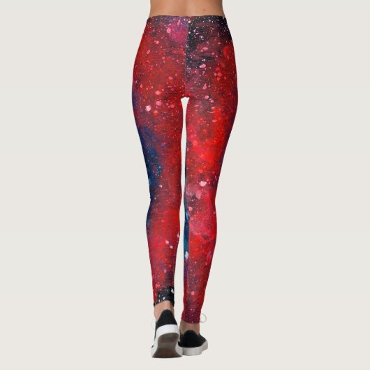 Rosettenevel leggings (Achterkant)