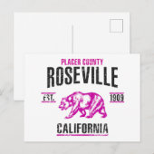 Roseville Briefkaart (Voorkant / Achterkant)