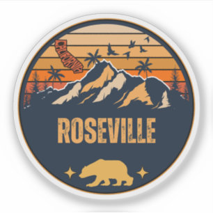 Roseville, Californië Sticker