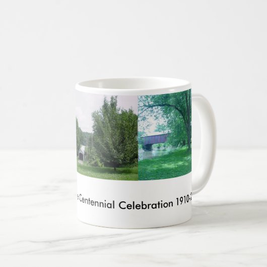 Roseville Covered Bridge Mok (Voorkant rechts)
