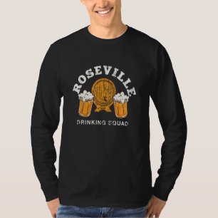 Roseville Drinkende Ploeg Minnesota Thuisbrouwerij T-shirt
