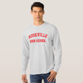 Roseville High School T-shirt (Voorkant volledig)