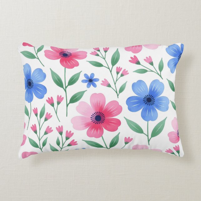  Rosewater Bloom Delight Accent Kussen (Voorkant)