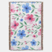  Rosewater Bloom Delight Deken (Voorkant Verticaal)