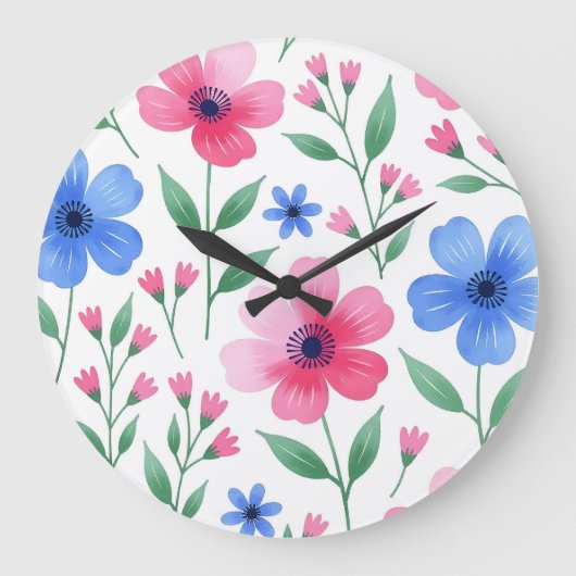 Rosewater Bloom Delight Grote Klok (Voorkant)