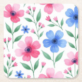  Rosewater Bloom Delight Kartonnen Onderzetters (Voorkant)