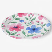  Rosewater Bloom Delight Papieren Bordje (Gekanteld)