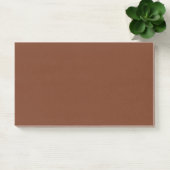 Rosewood Bruin Post-it® Notes (Kantoor)