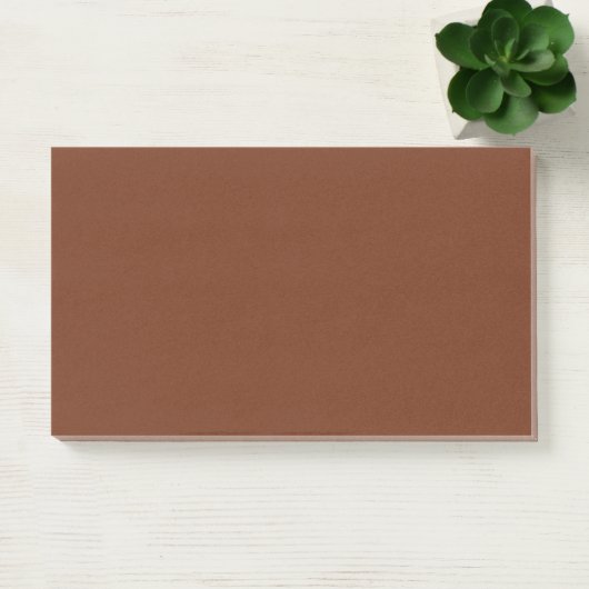 Rosewood Bruin Post-it® Notes (Kantoor)
