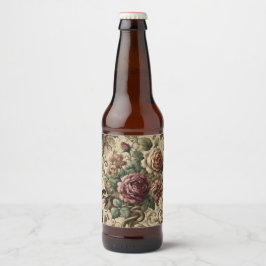 Rosewood Crematorium – Gotisch Bloemenkussen Bier Etiket