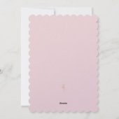 Rosewood CurlyQue kerstbomen Feestdagenkaart (Achterkant)