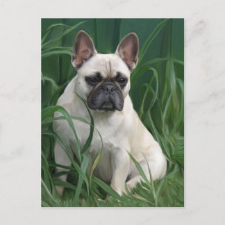 Rosey in het gras briefkaart