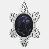 Rosey Ornament Puppy Dog Kerstdecoratie (Rechts)