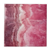 Rosey Roos Quartz Crystal Tegeltje (Voorkant)