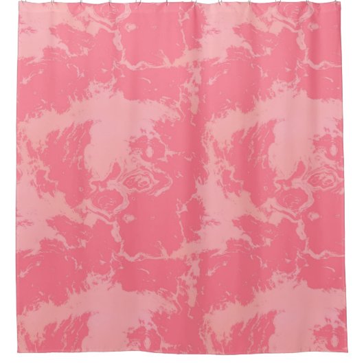 Rosey roze abstract douchegordijn (Voorkant)