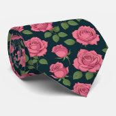 Rosey Rozen Stropdas (Opgerold)