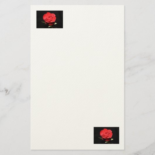 Rosey Stationery Briefpapier (Voorkant)