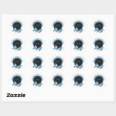 Rosh Chodesh Ronde Sticker (Vel)