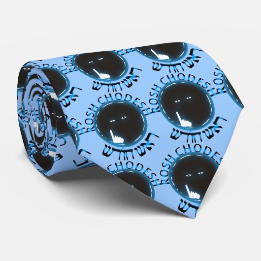 Rosh Chodesh Stropdas (Opgerold)