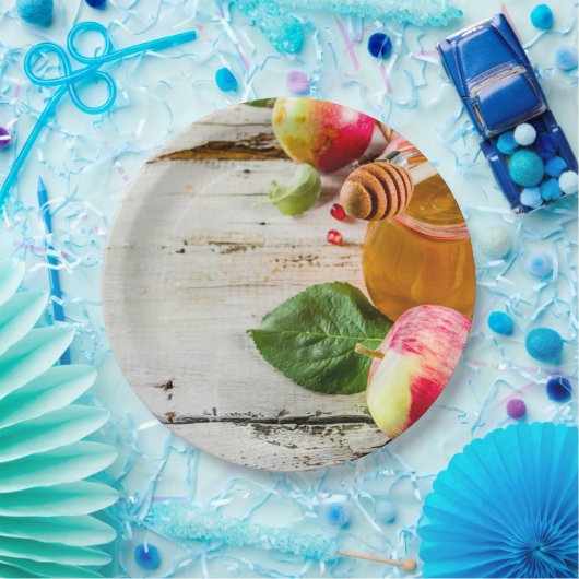 Rosh HaShana 9-inch Bord papier (Feest)