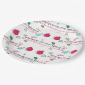 Rosh Hashana BORDEN TABEL DECOR Papieren Bordje (Gekanteld)