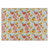 Rosh Hashana Glass Cutting Boards - Kitchenware Snijplank (Voorkant)