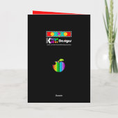 Rosh Hashana greeting card Kaart (Achterkant)