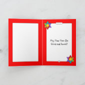 Rosh Hashana greeting card Kaart (Binnen)