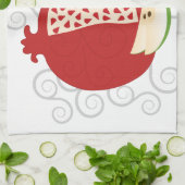Rosh Hashana Holiday Kitchen Decor Theedoek (Gevouwen)