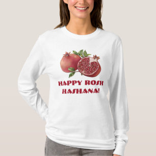 Rosh Hashana Joods Nieuwjaar Granaatappel Shirt