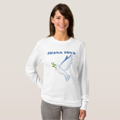 Rosh Hashana Jwish New Year Dove Shirt (Voorkant volledig)