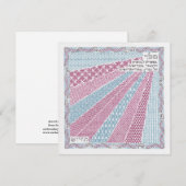 Rosh Hashana New Year's card "Ten Garments" Feestdagenkaart (Voorkant / Achterkant)