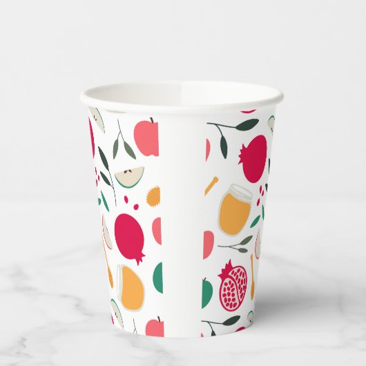 Rosh Hashana Papieren Bekers (Links)