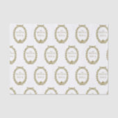 Rosh Hashana Parisian Geïnspireerd weefselpapier Tissuepapier (Voorkant)