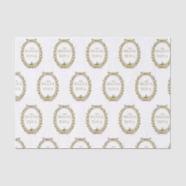 Rosh Hashana Parisian Geïnspireerd weefselpapier Tissuepapier