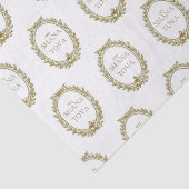 Rosh Hashana Parisian Geïnspireerd weefselpapier Tissuepapier (Detail)