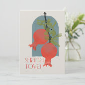 Rosh Hashana Shana Tova gepersonaliseerd (Staand voorkant)