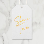 Rosh Hashana Shana Tova Gift Swing Label (Voorkant)